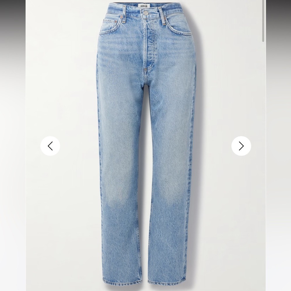 Agolde light wash pinch jeans size 25